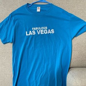 New - Blue Men’s Las Vegas tee shirt. Size M